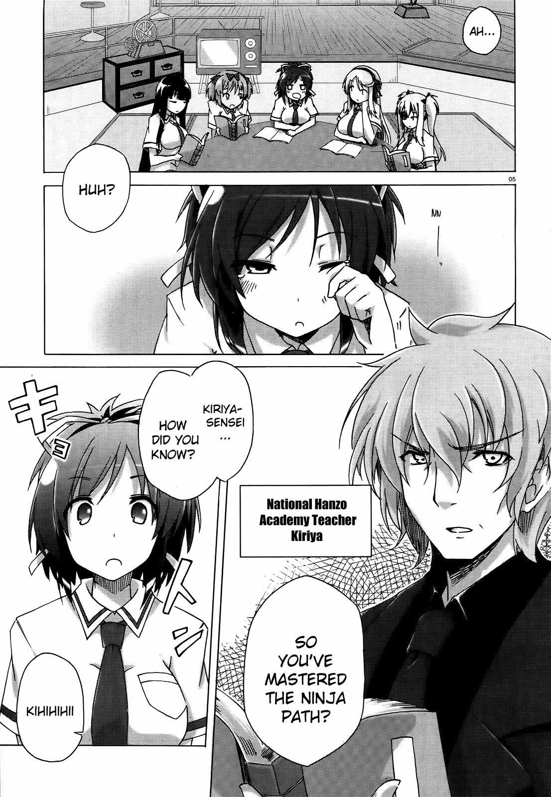 Senran Kagura - Shoujotachi no Shinei chapter 1 page 4