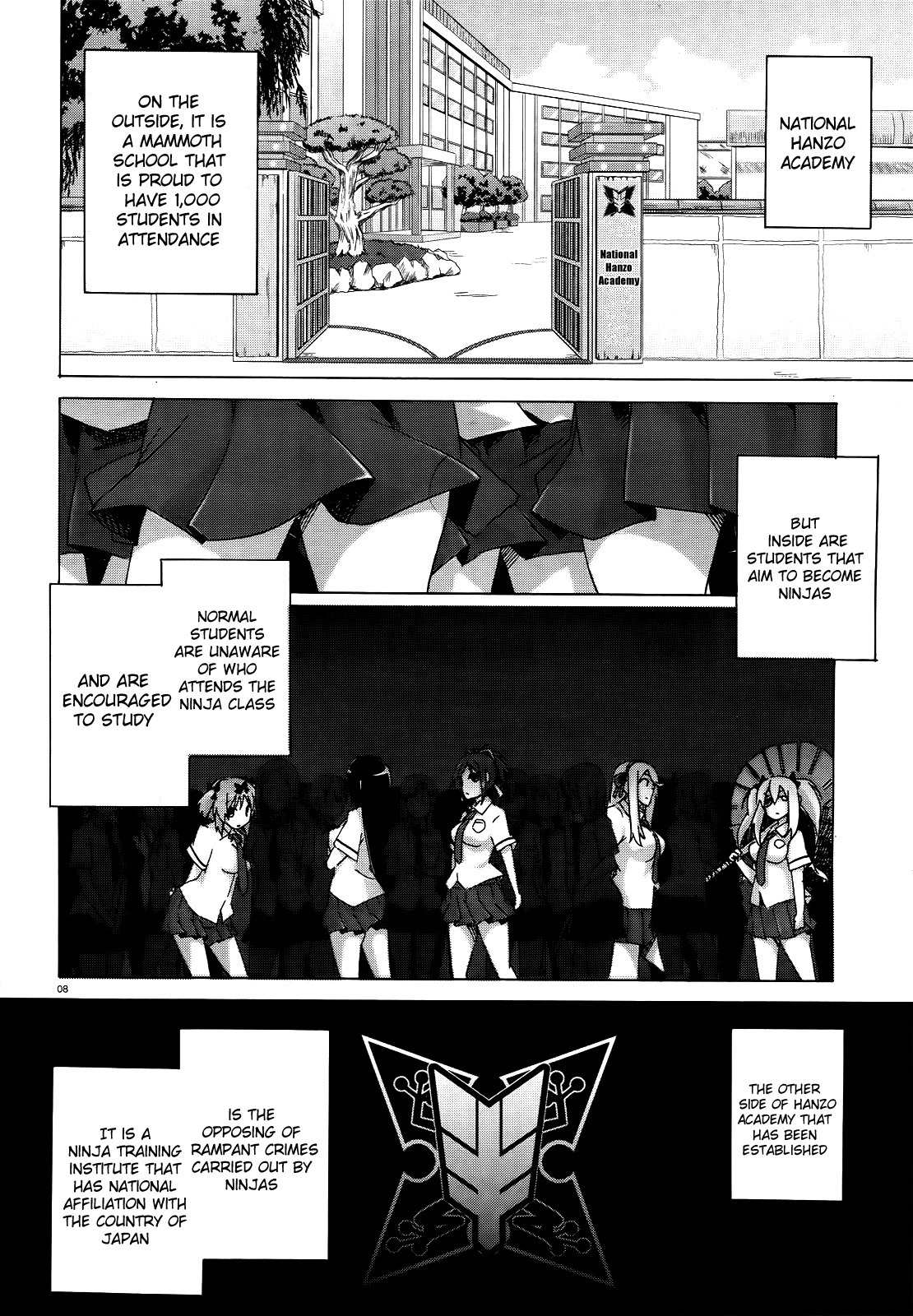 Senran Kagura - Shoujotachi no Shinei chapter 1 page 7