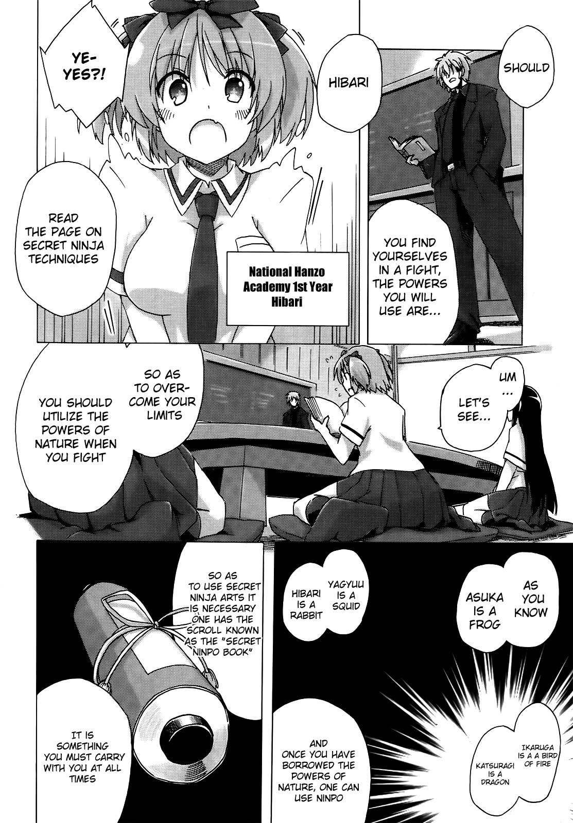 Senran Kagura - Shoujotachi no Shinei chapter 1 page 9