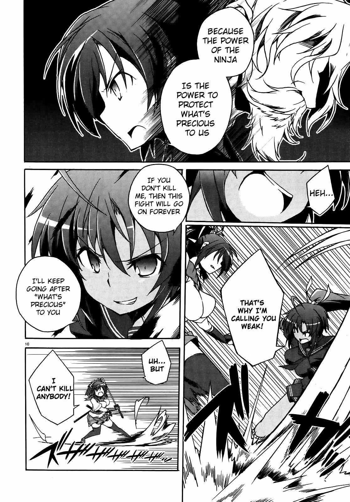 Senran Kagura - Shoujotachi no Shinei chapter 10 page 10