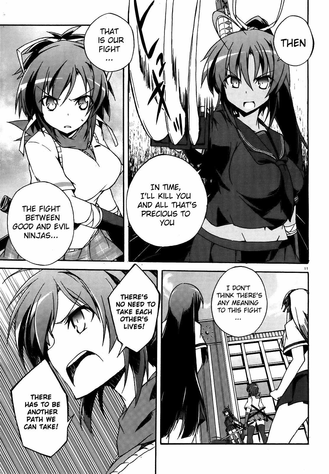 Senran Kagura - Shoujotachi no Shinei chapter 10 page 11