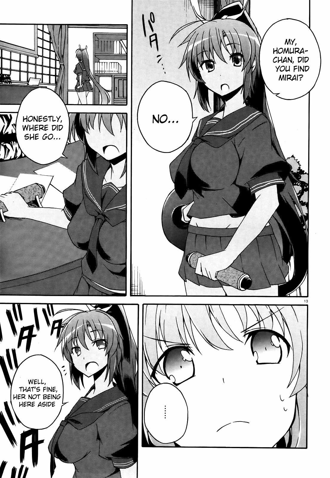 Senran Kagura - Shoujotachi no Shinei chapter 11 page 13