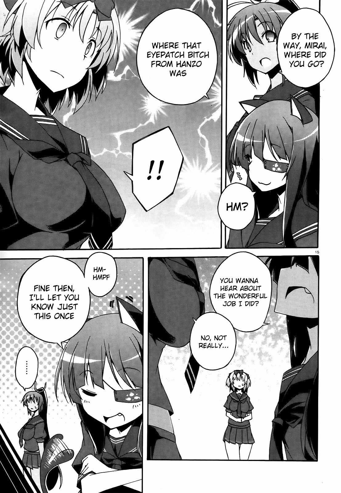 Senran Kagura - Shoujotachi no Shinei chapter 11 page 15