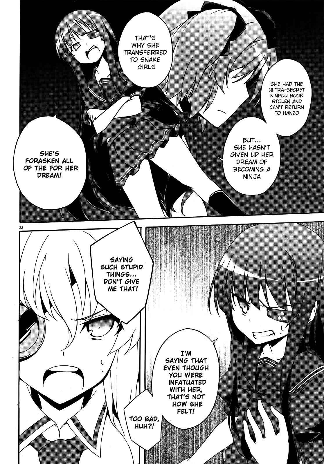 Senran Kagura - Shoujotachi no Shinei chapter 11 page 22