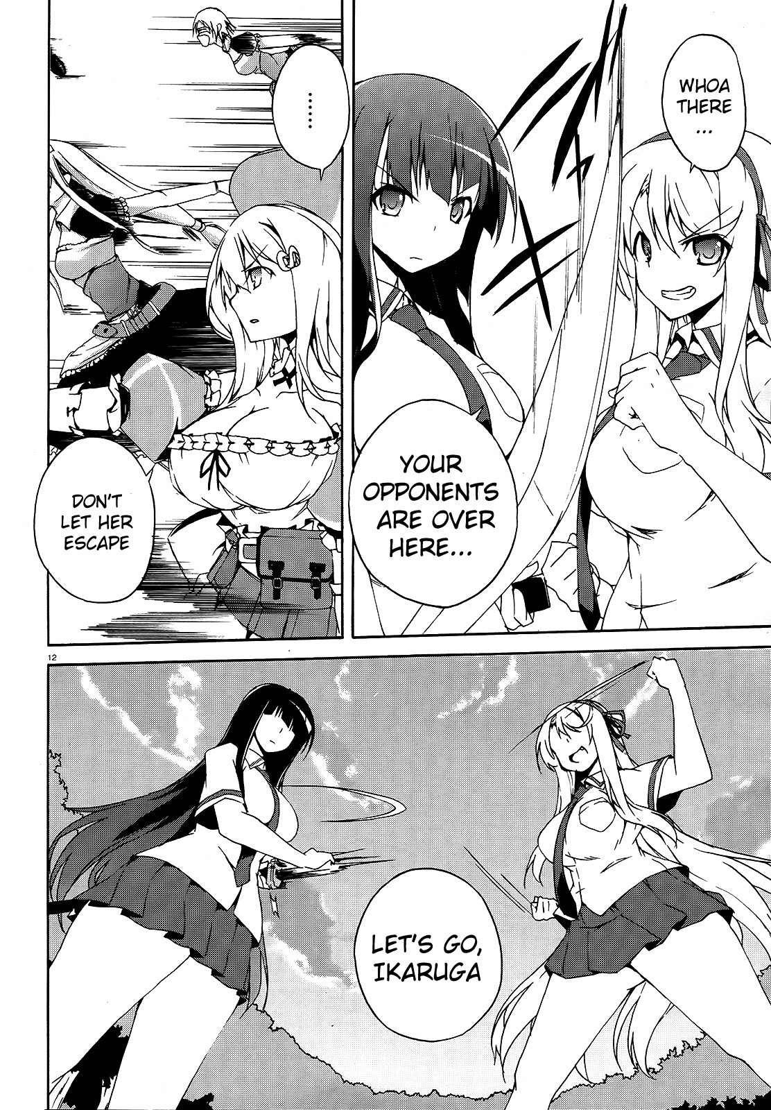 Senran Kagura - Shoujotachi no Shinei chapter 13 page 11