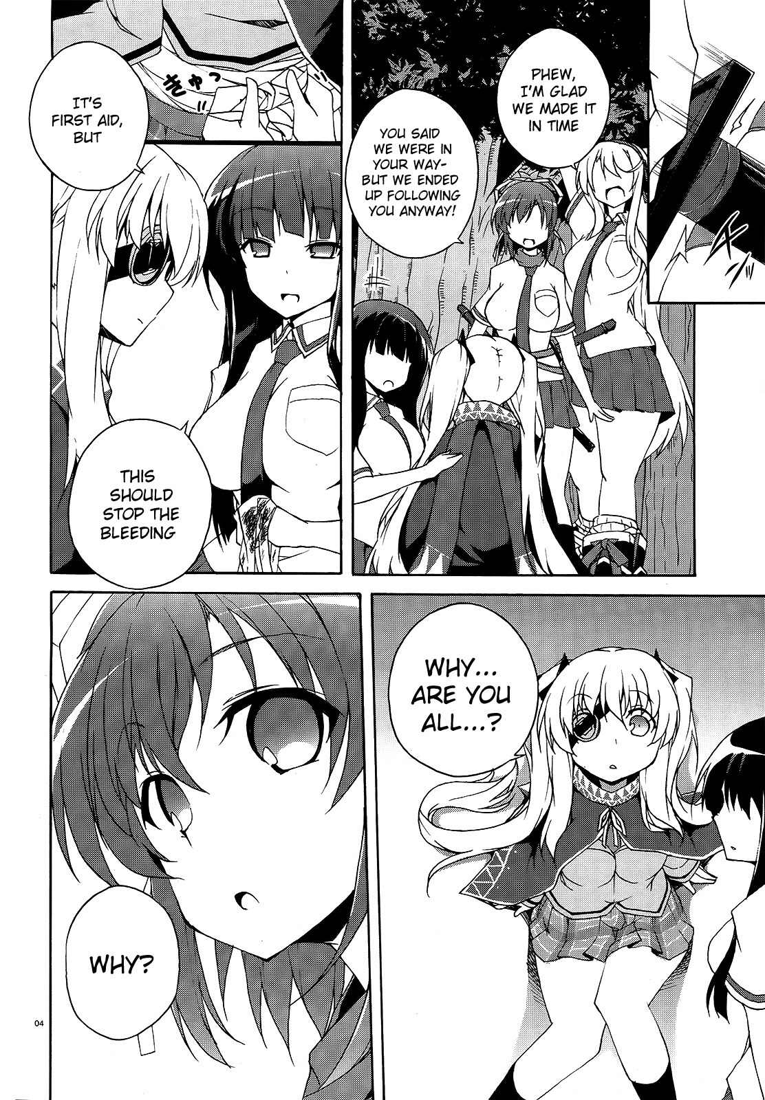 Senran Kagura - Shoujotachi no Shinei chapter 13 page 3