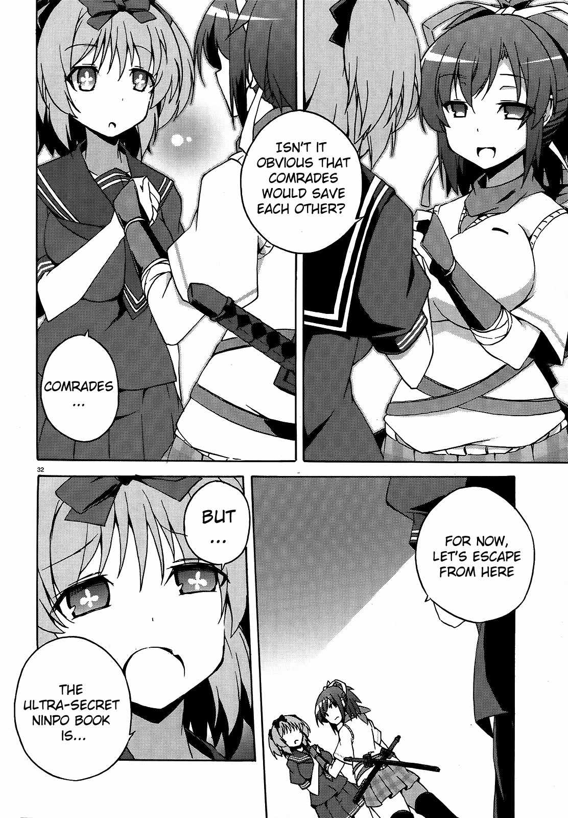 Senran Kagura - Shoujotachi no Shinei chapter 13 page 31