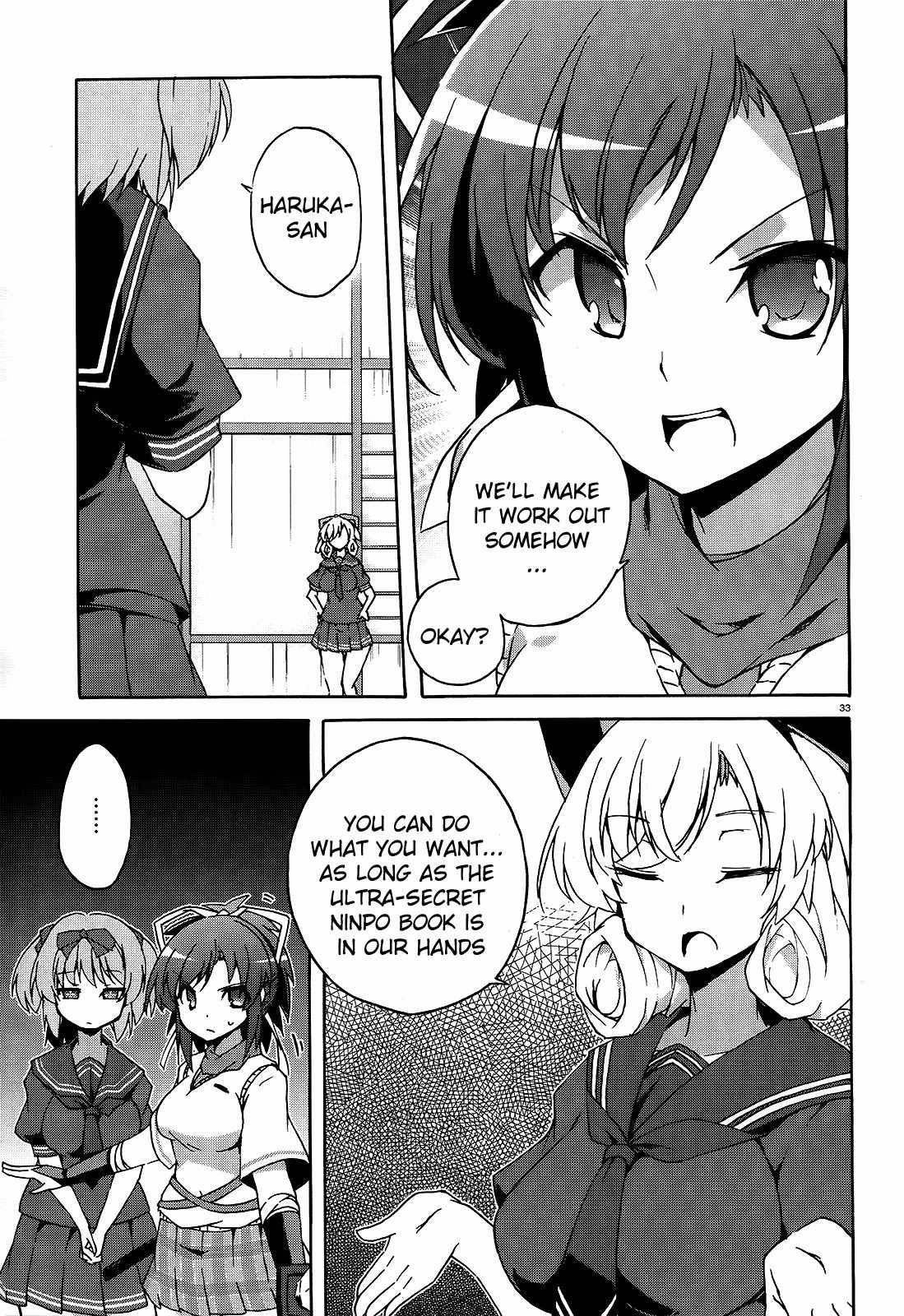 Senran Kagura - Shoujotachi no Shinei chapter 13 page 32