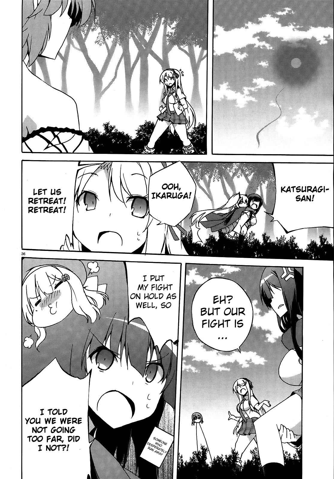 Senran Kagura - Shoujotachi no Shinei chapter 13 page 35