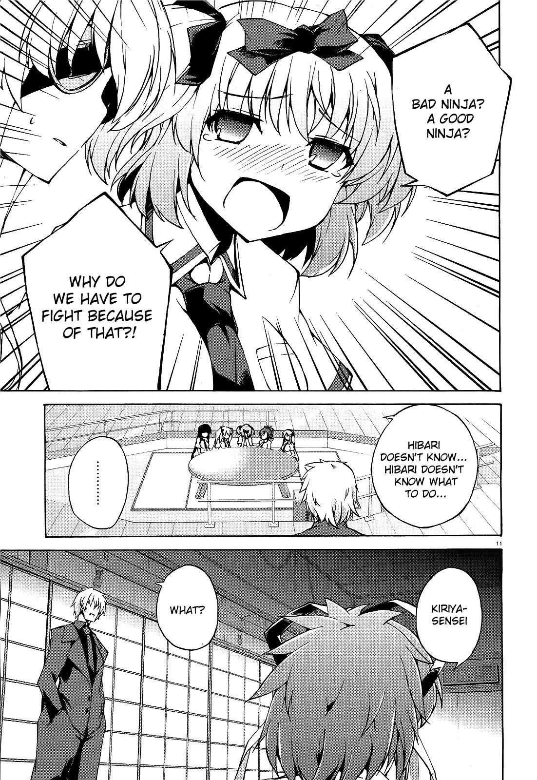 Senran Kagura - Shoujotachi no Shinei chapter 14 page 11