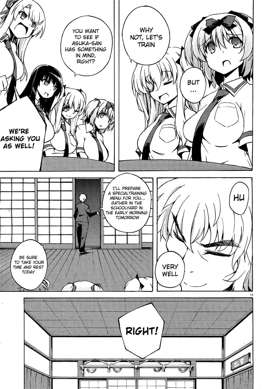 Senran Kagura - Shoujotachi no Shinei chapter 14 page 13