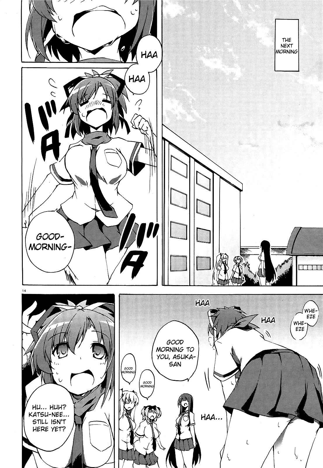 Senran Kagura - Shoujotachi no Shinei chapter 14 page 14