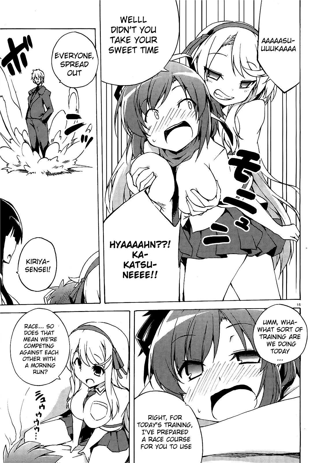 Senran Kagura - Shoujotachi no Shinei chapter 14 page 15