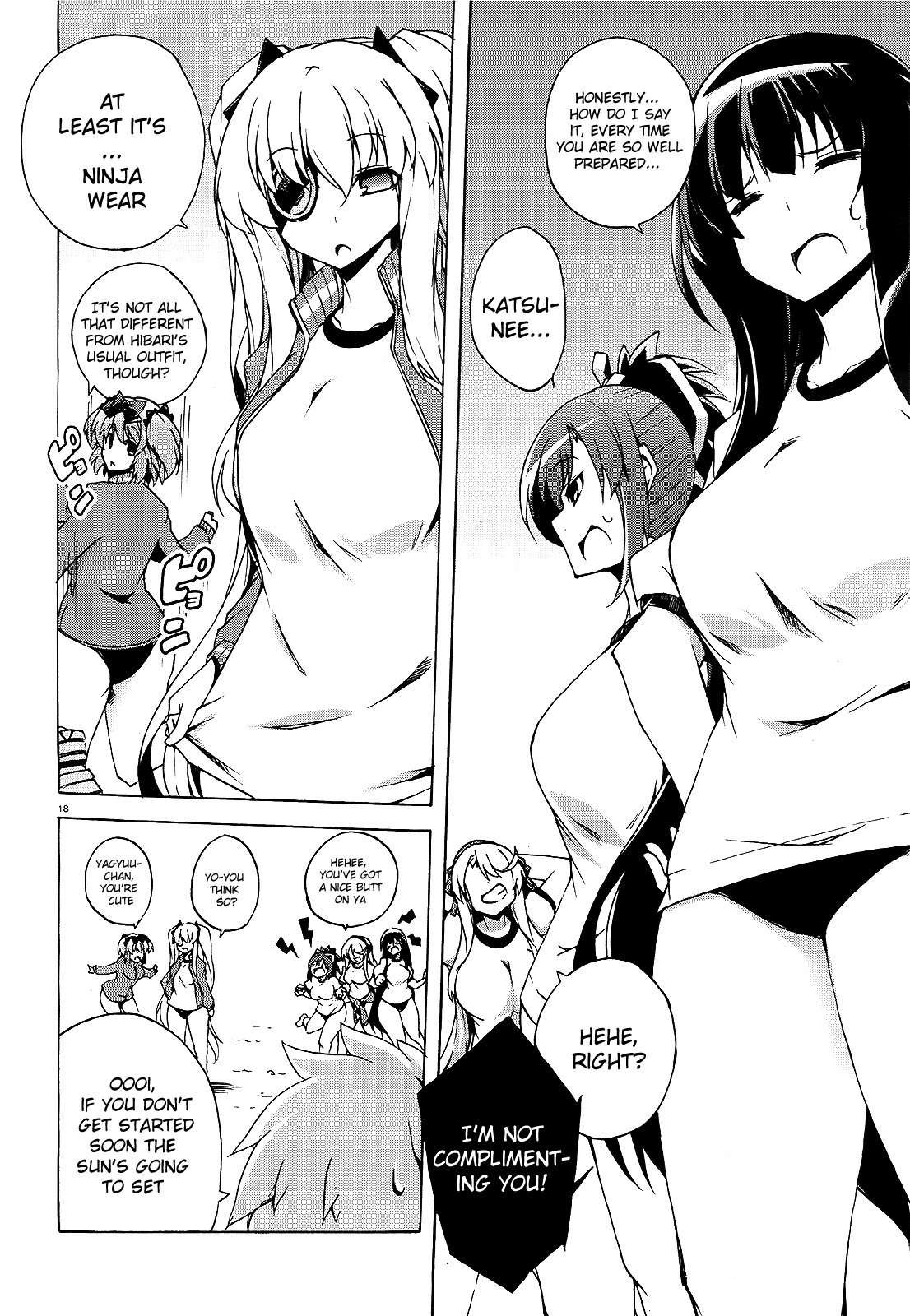 Senran Kagura - Shoujotachi no Shinei chapter 14 page 18