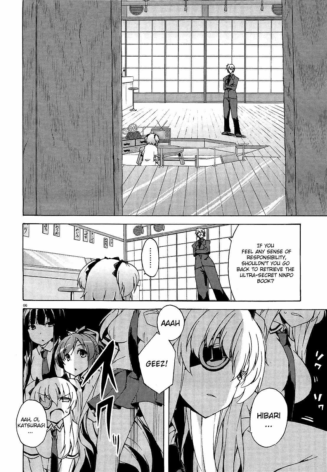 Senran Kagura - Shoujotachi no Shinei chapter 14 page 6