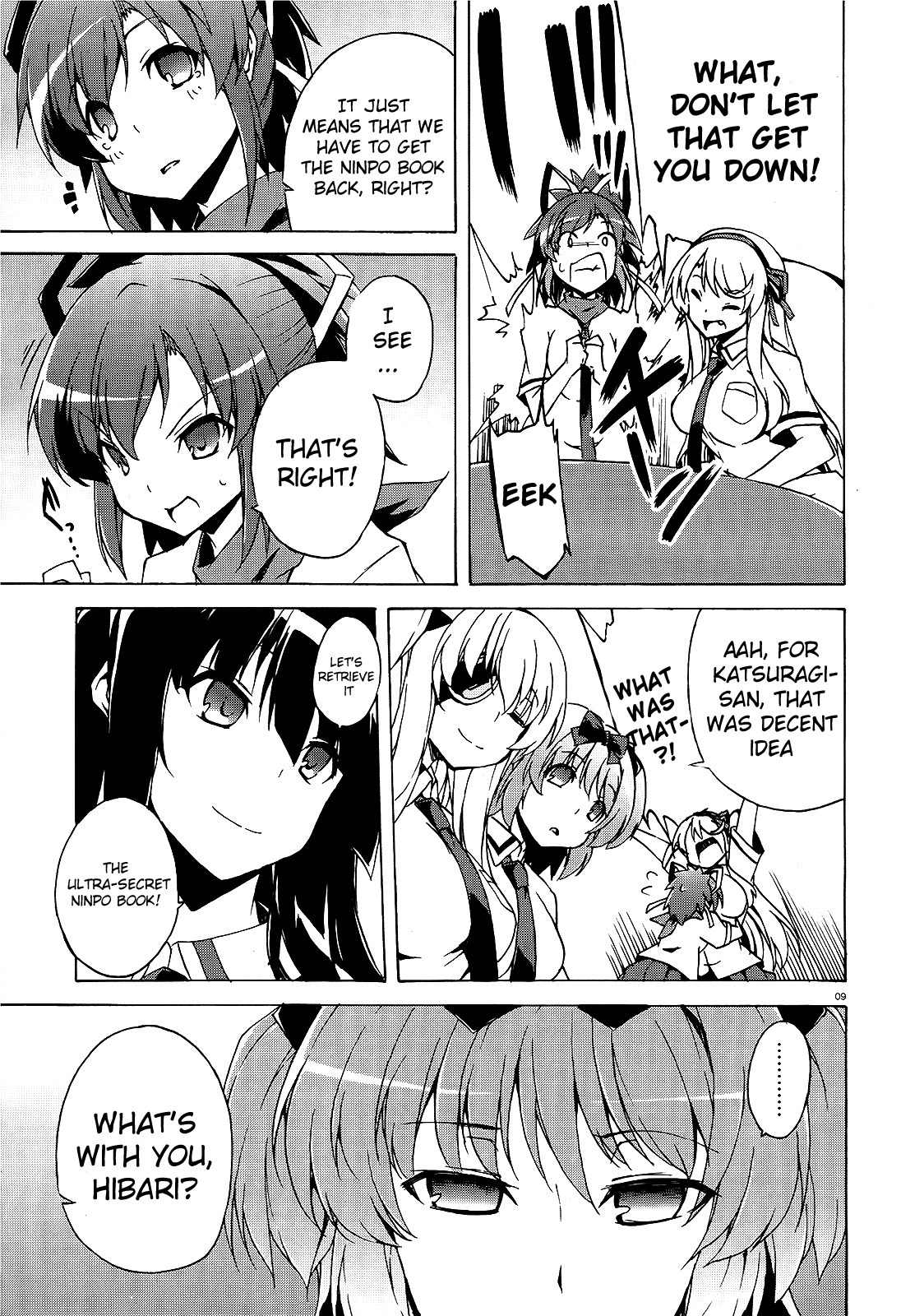 Senran Kagura - Shoujotachi no Shinei chapter 14 page 9