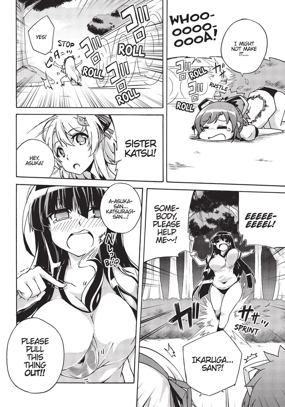 Senran Kagura - Shoujotachi no Shinei chapter 15 page 16