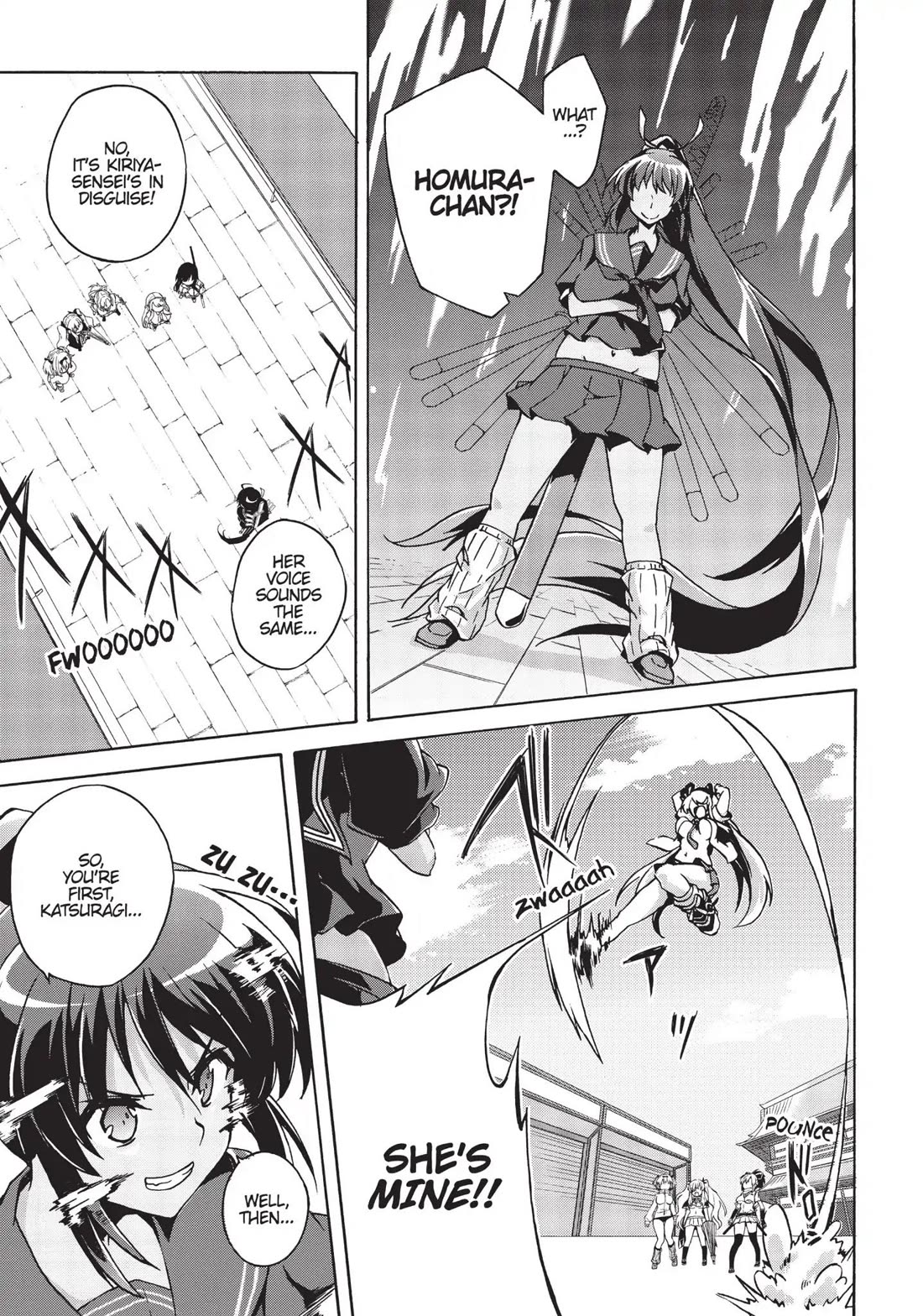 Senran Kagura - Shoujotachi no Shinei chapter 15 page 19