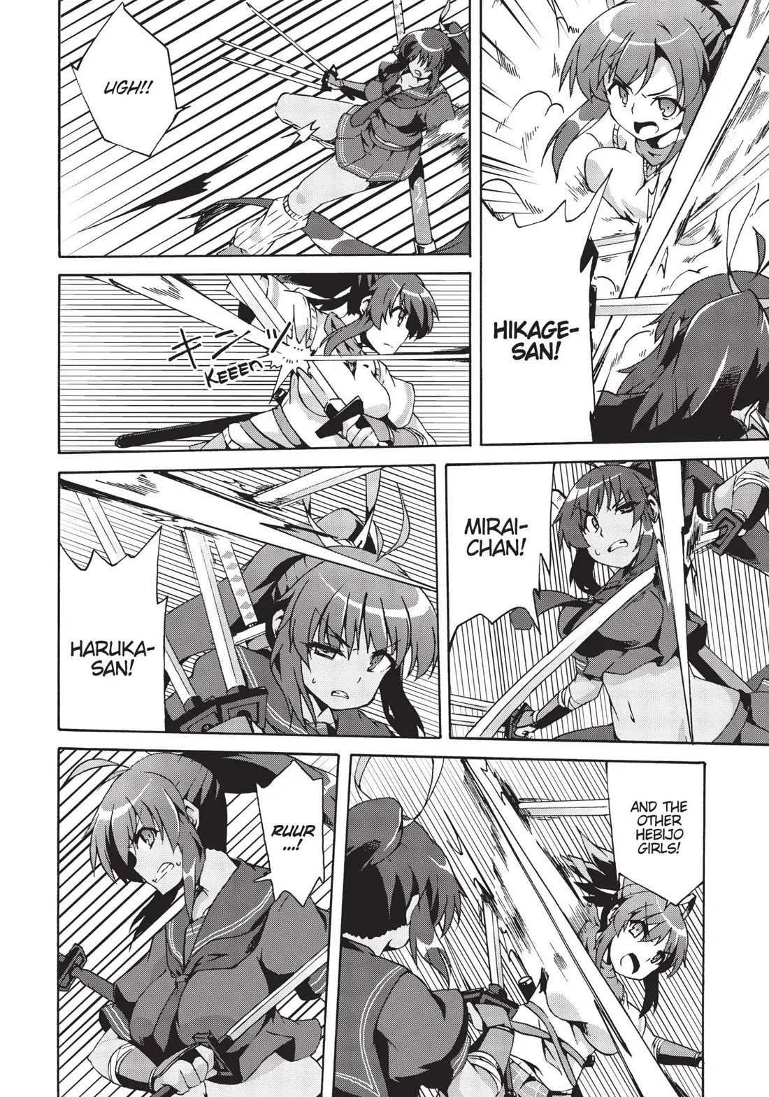 Senran Kagura - Shoujotachi no Shinei chapter 16 page 22