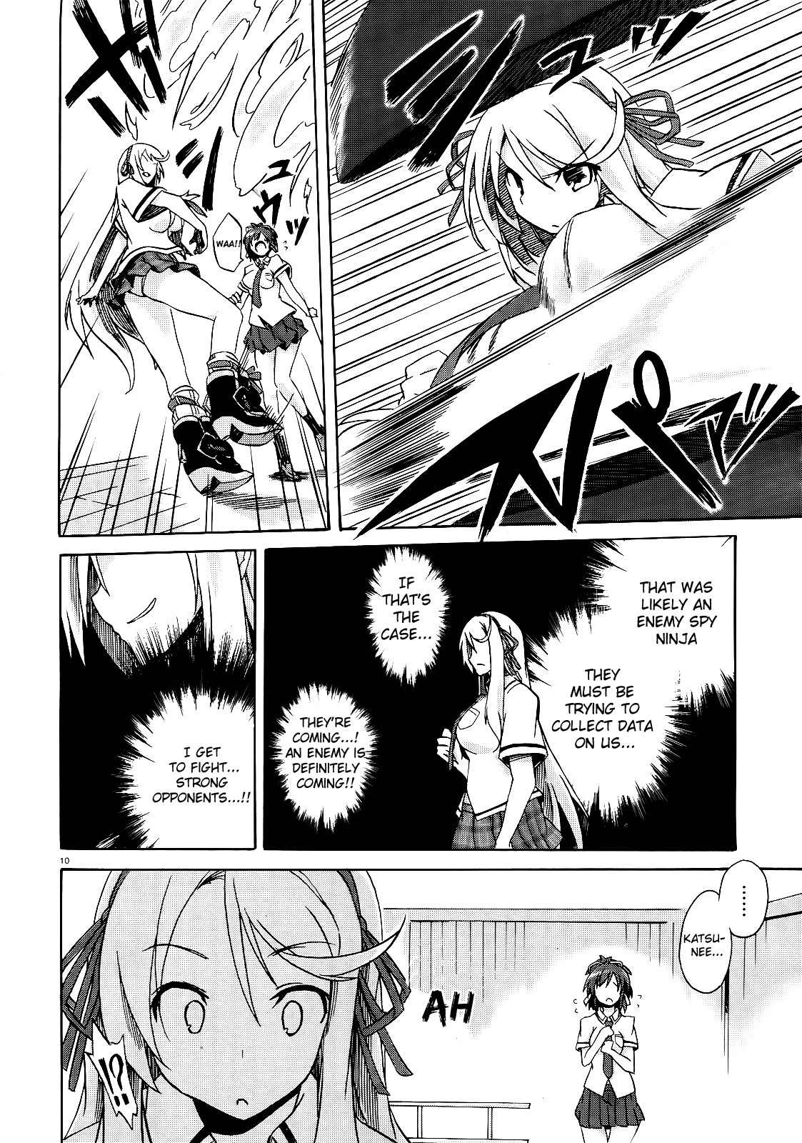 Senran Kagura - Shoujotachi no Shinei chapter 2 page 10