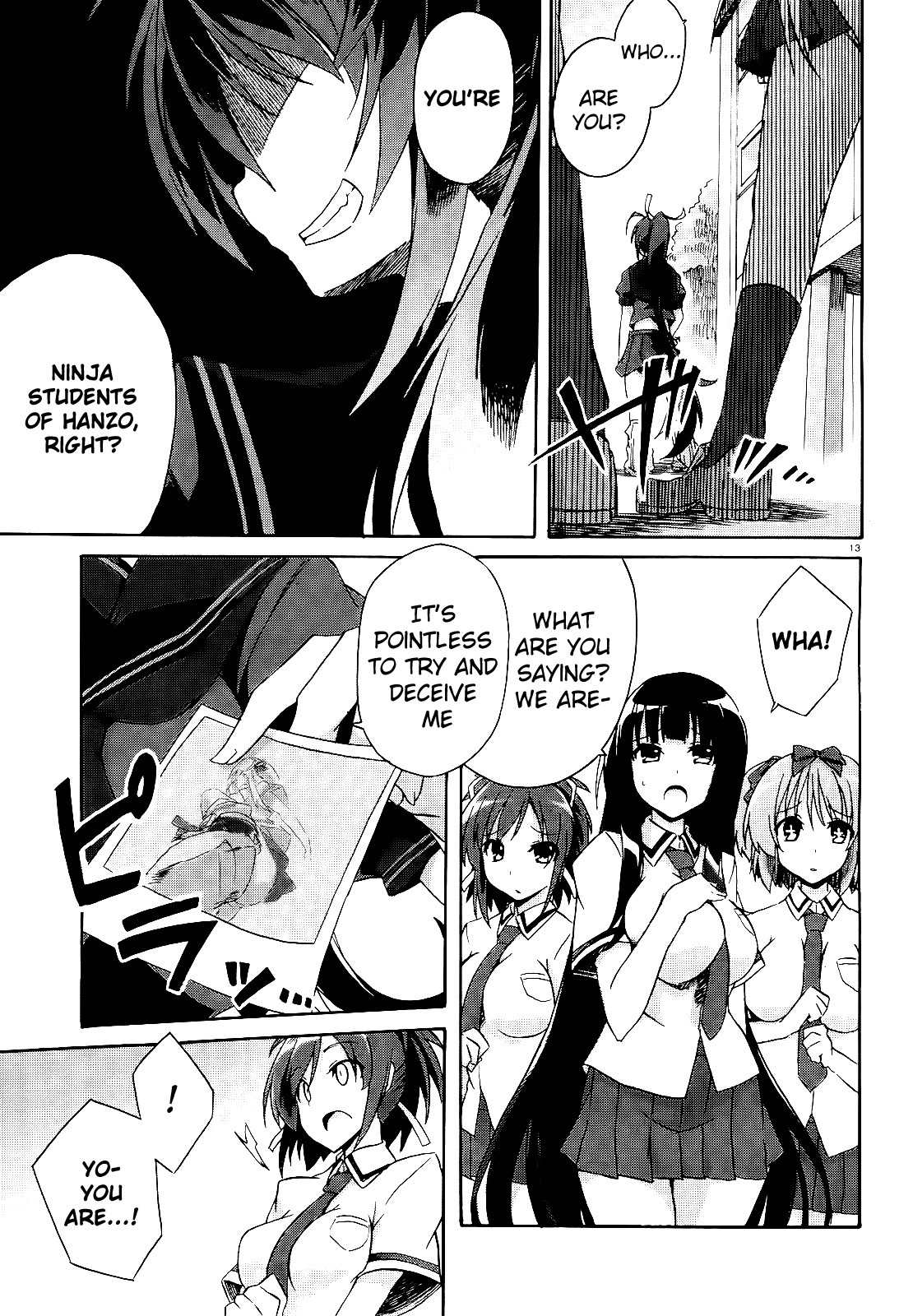 Senran Kagura - Shoujotachi no Shinei chapter 2 page 13