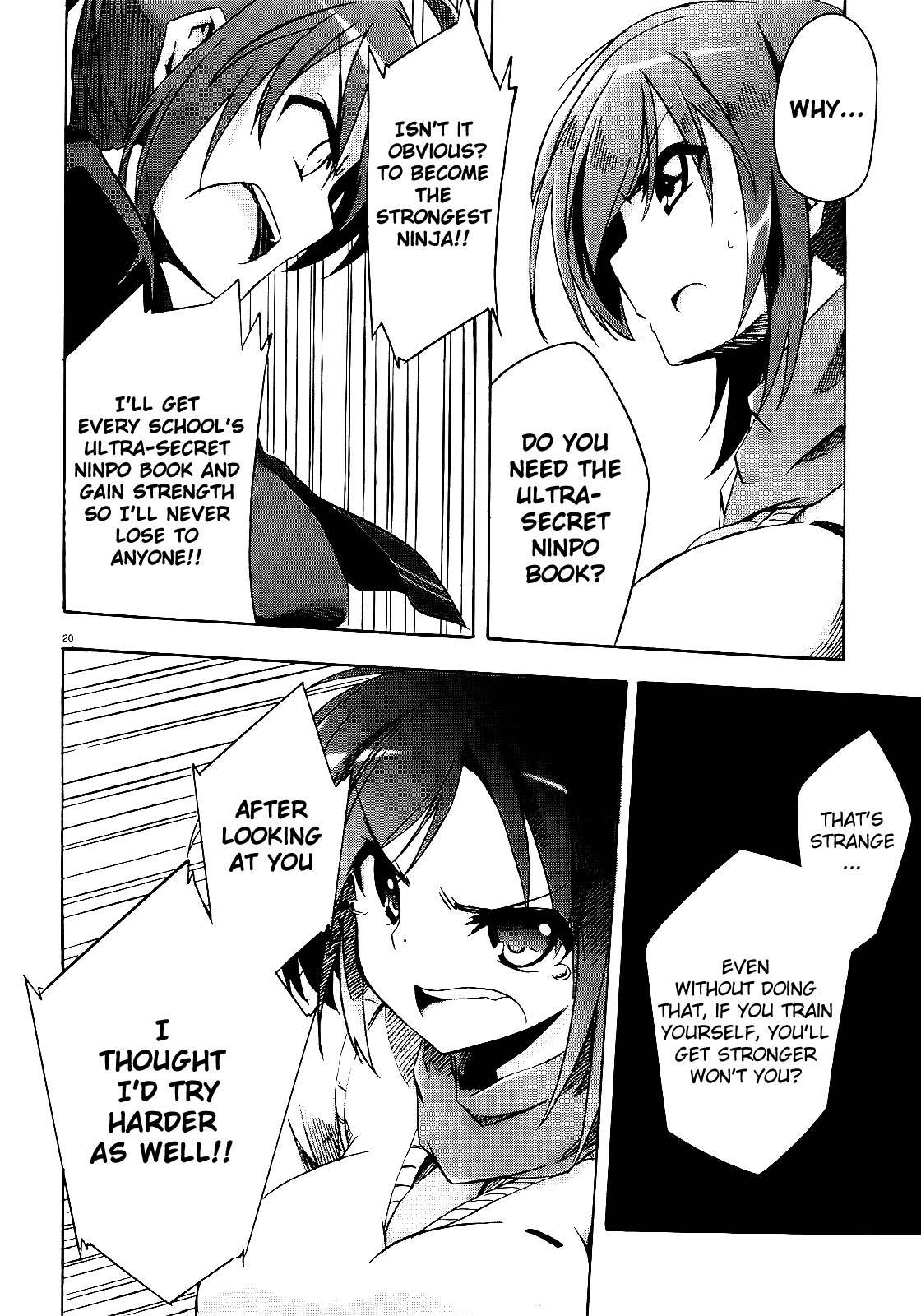 Senran Kagura - Shoujotachi no Shinei chapter 2 page 20