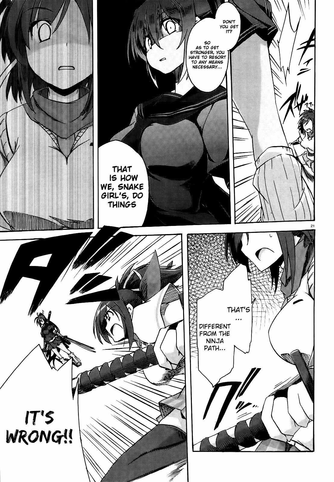 Senran Kagura - Shoujotachi no Shinei chapter 2 page 21