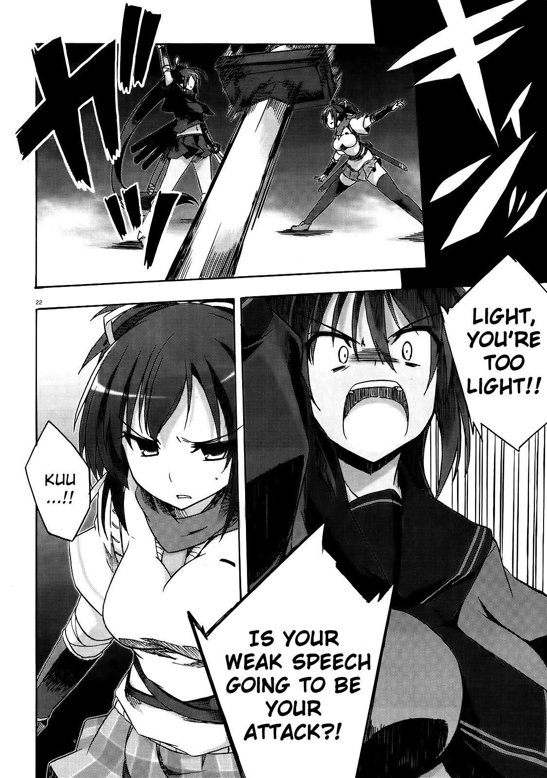 Senran Kagura - Shoujotachi no Shinei chapter 2 page 22