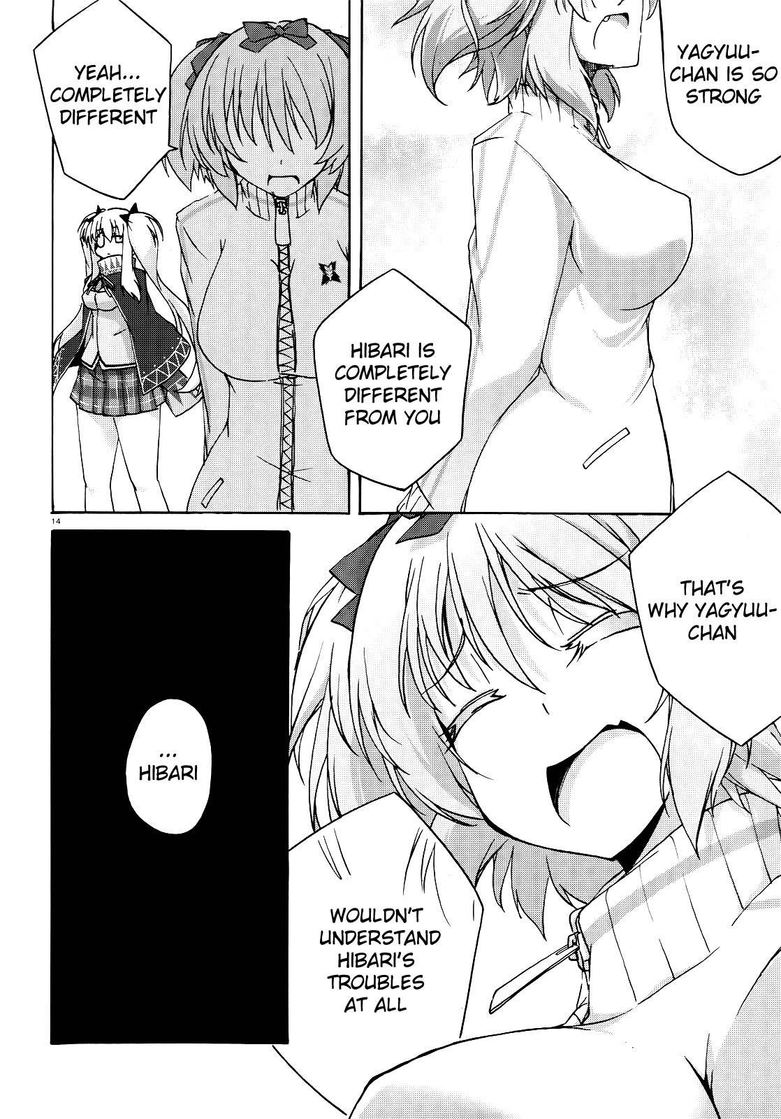 Senran Kagura - Shoujotachi no Shinei chapter 3 page 14