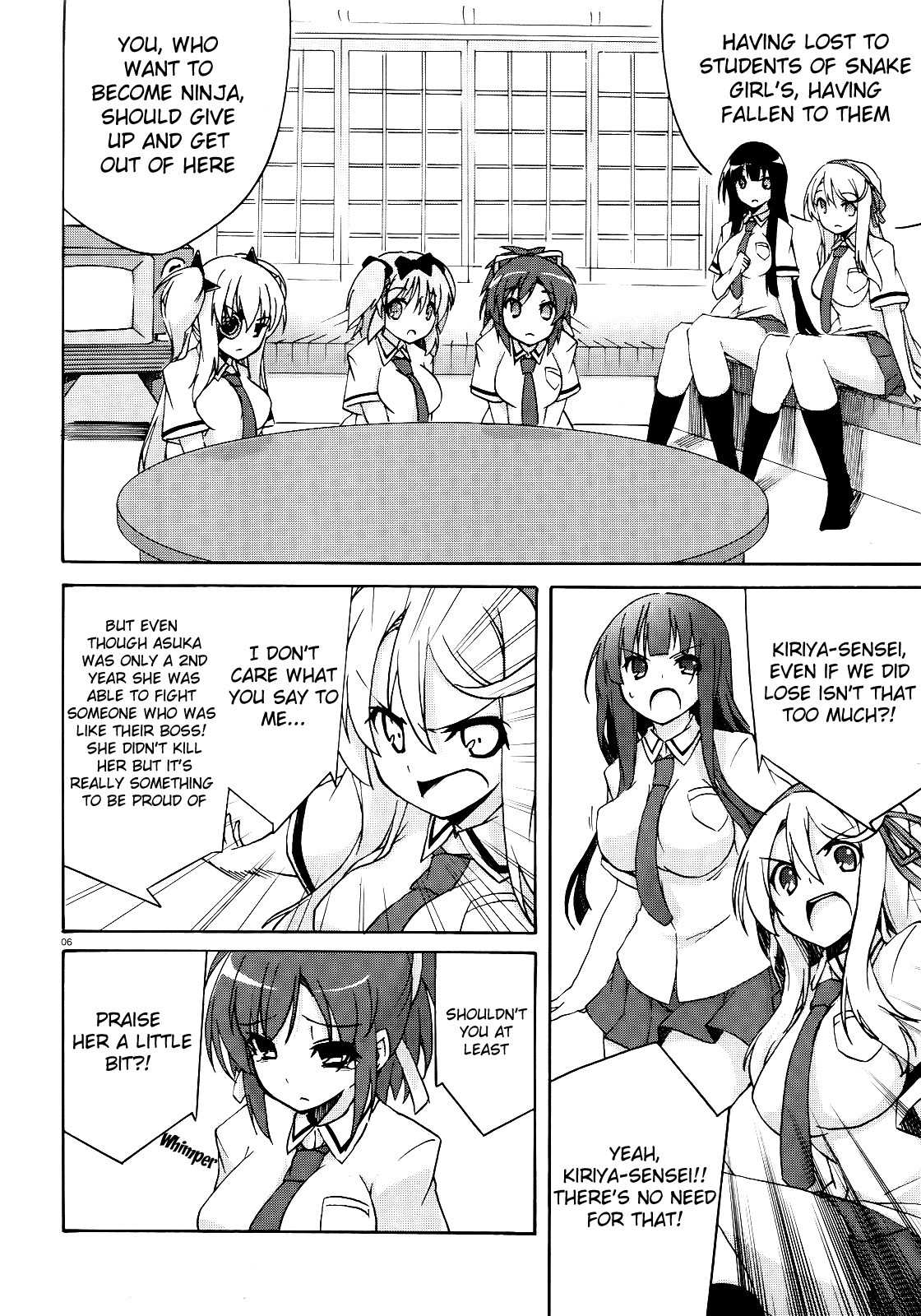 Senran Kagura - Shoujotachi no Shinei chapter 3 page 6
