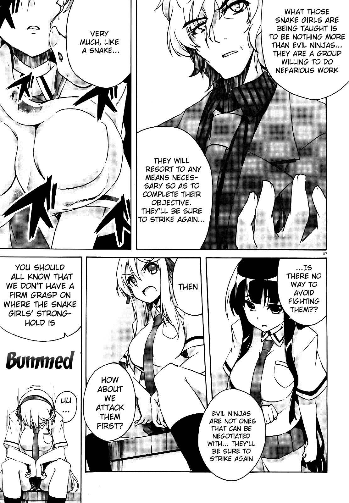 Senran Kagura - Shoujotachi no Shinei chapter 3 page 7