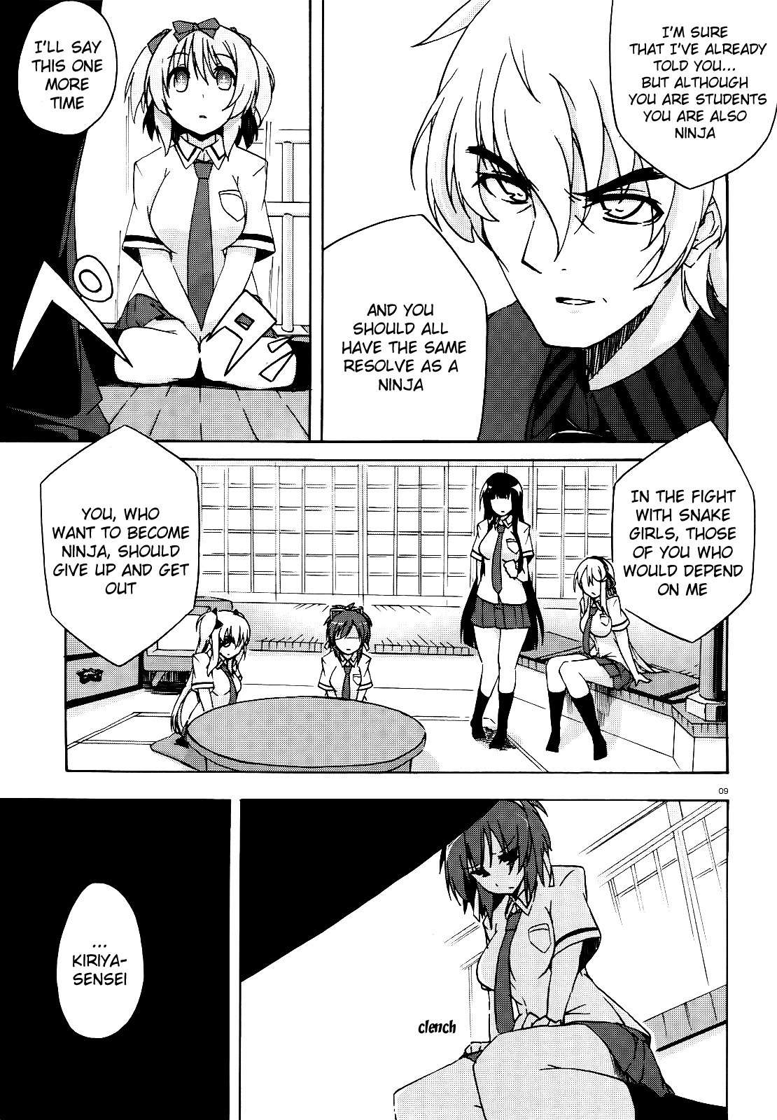 Senran Kagura - Shoujotachi no Shinei chapter 3 page 9