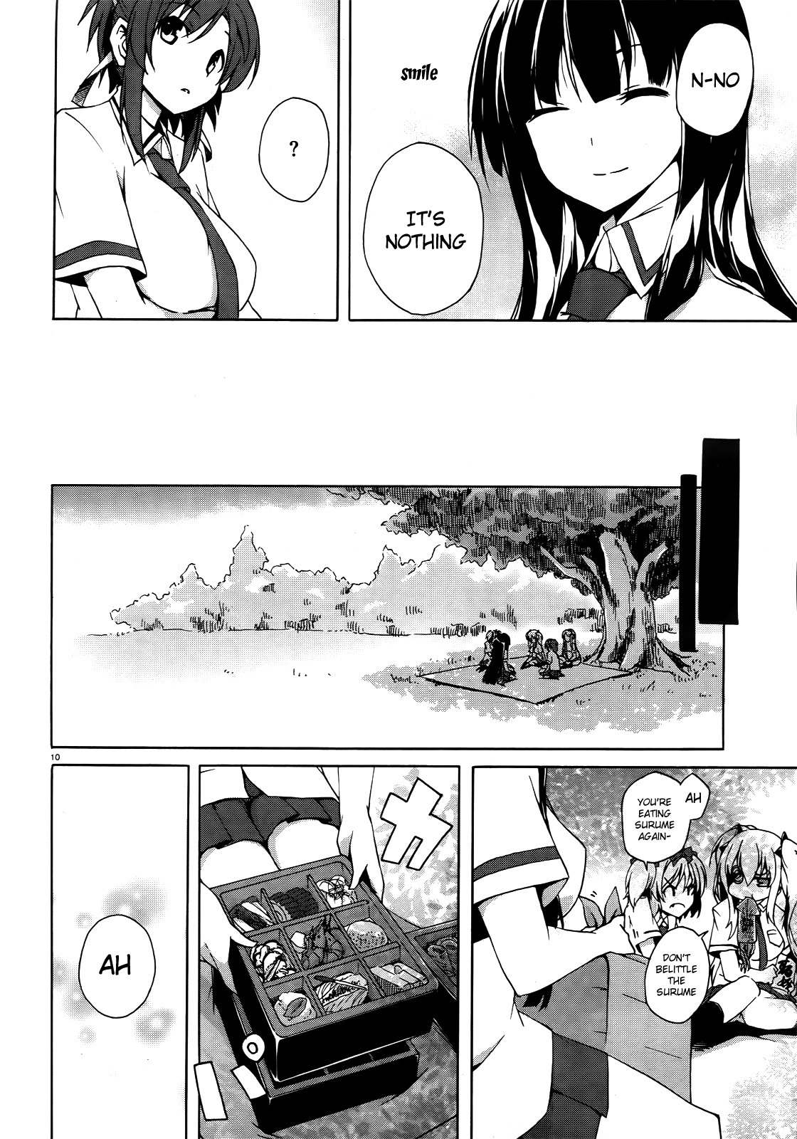 Senran Kagura - Shoujotachi no Shinei chapter 4 page 10