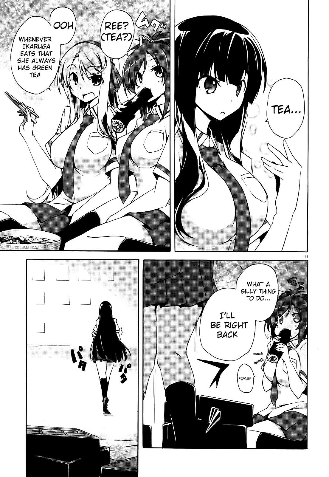 Senran Kagura - Shoujotachi no Shinei chapter 4 page 11