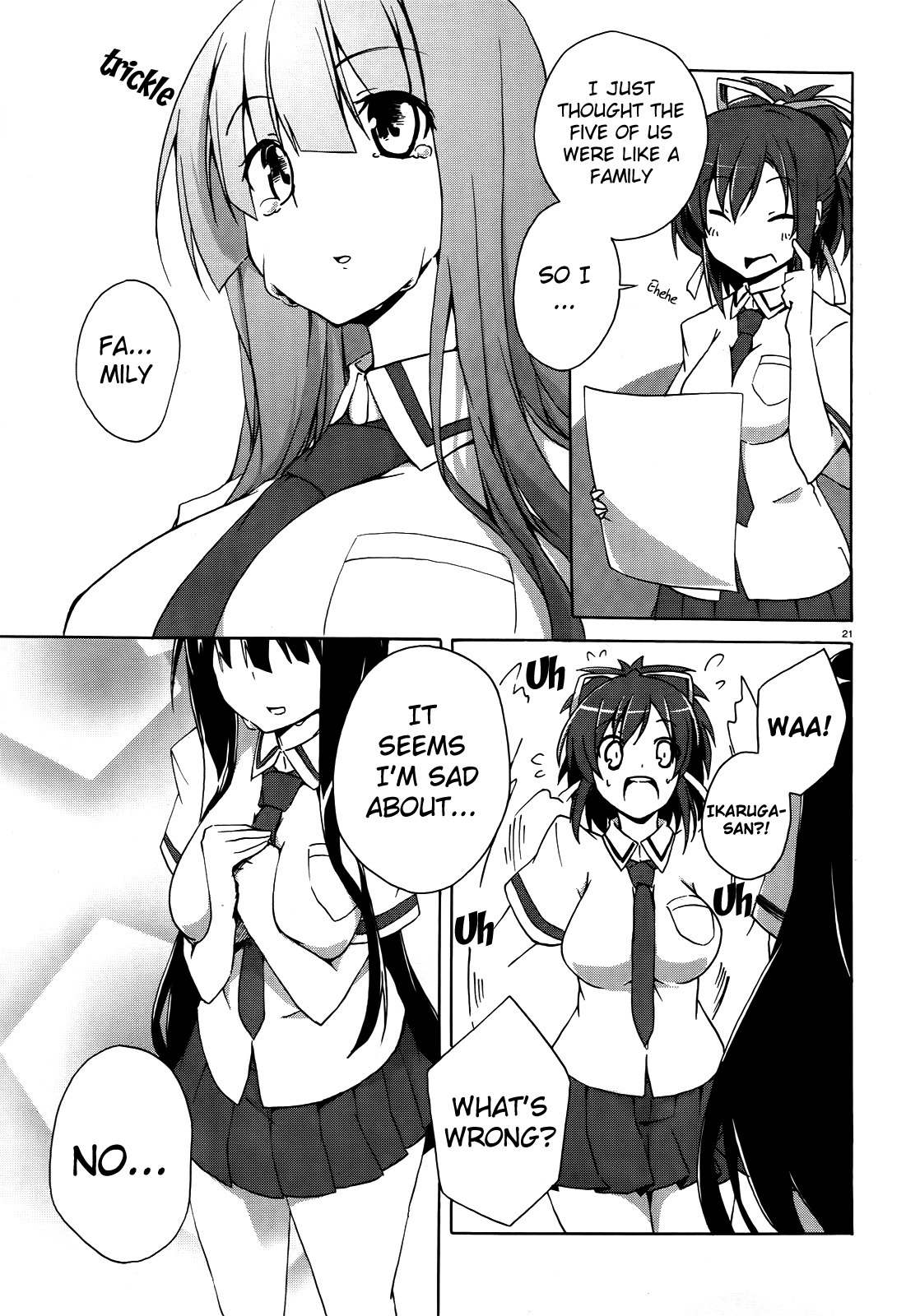 Senran Kagura - Shoujotachi no Shinei chapter 4 page 21