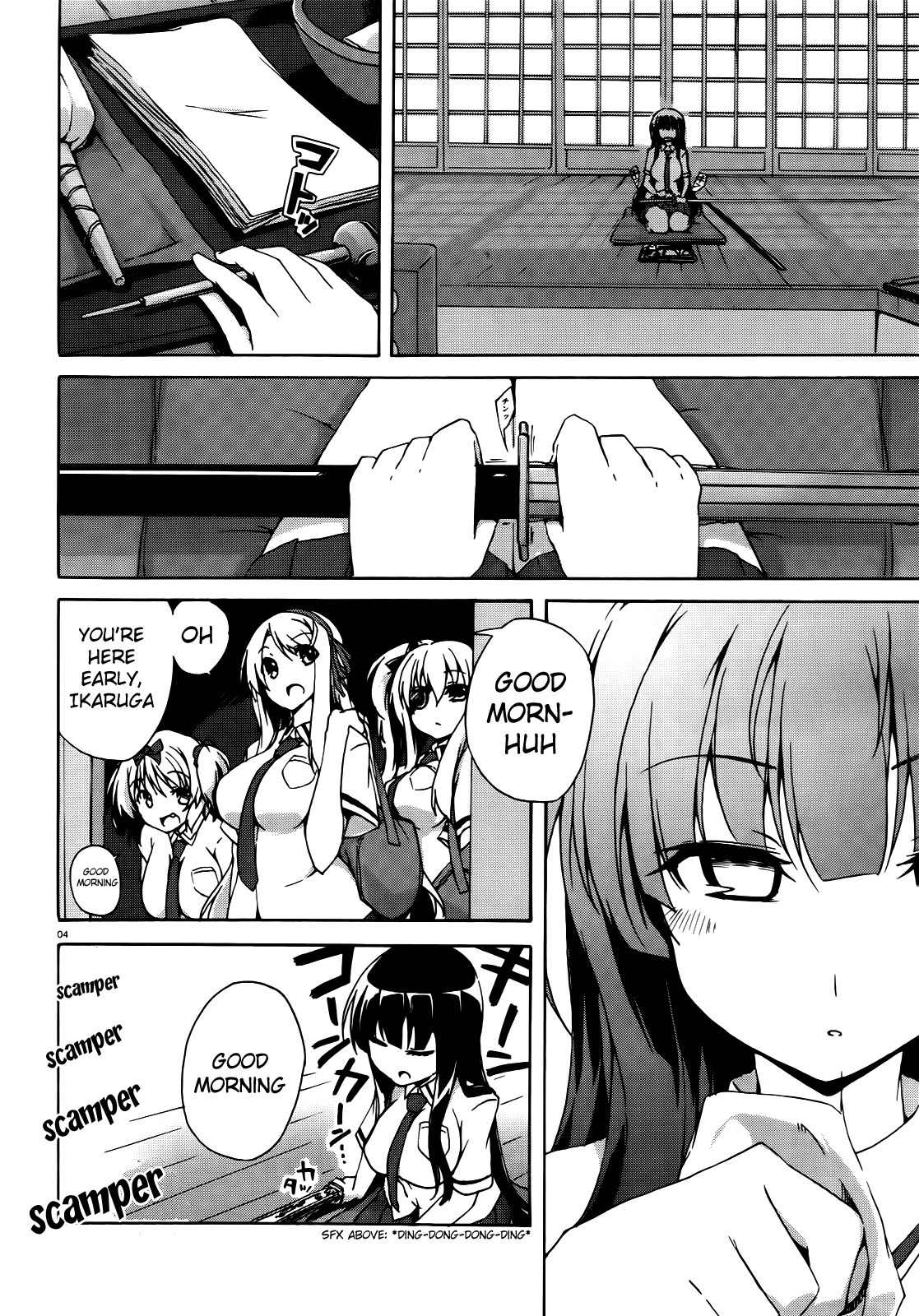 Senran Kagura - Shoujotachi no Shinei chapter 4 page 4