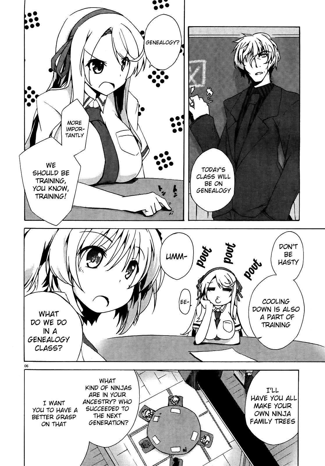 Senran Kagura - Shoujotachi no Shinei chapter 4 page 6