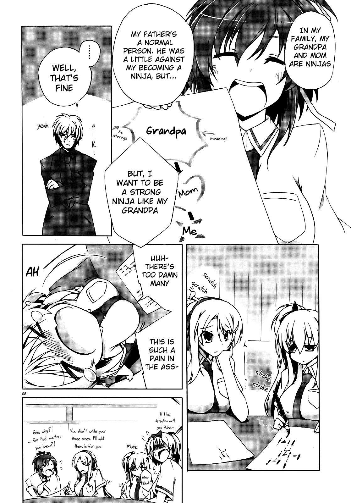 Senran Kagura - Shoujotachi no Shinei chapter 4 page 8