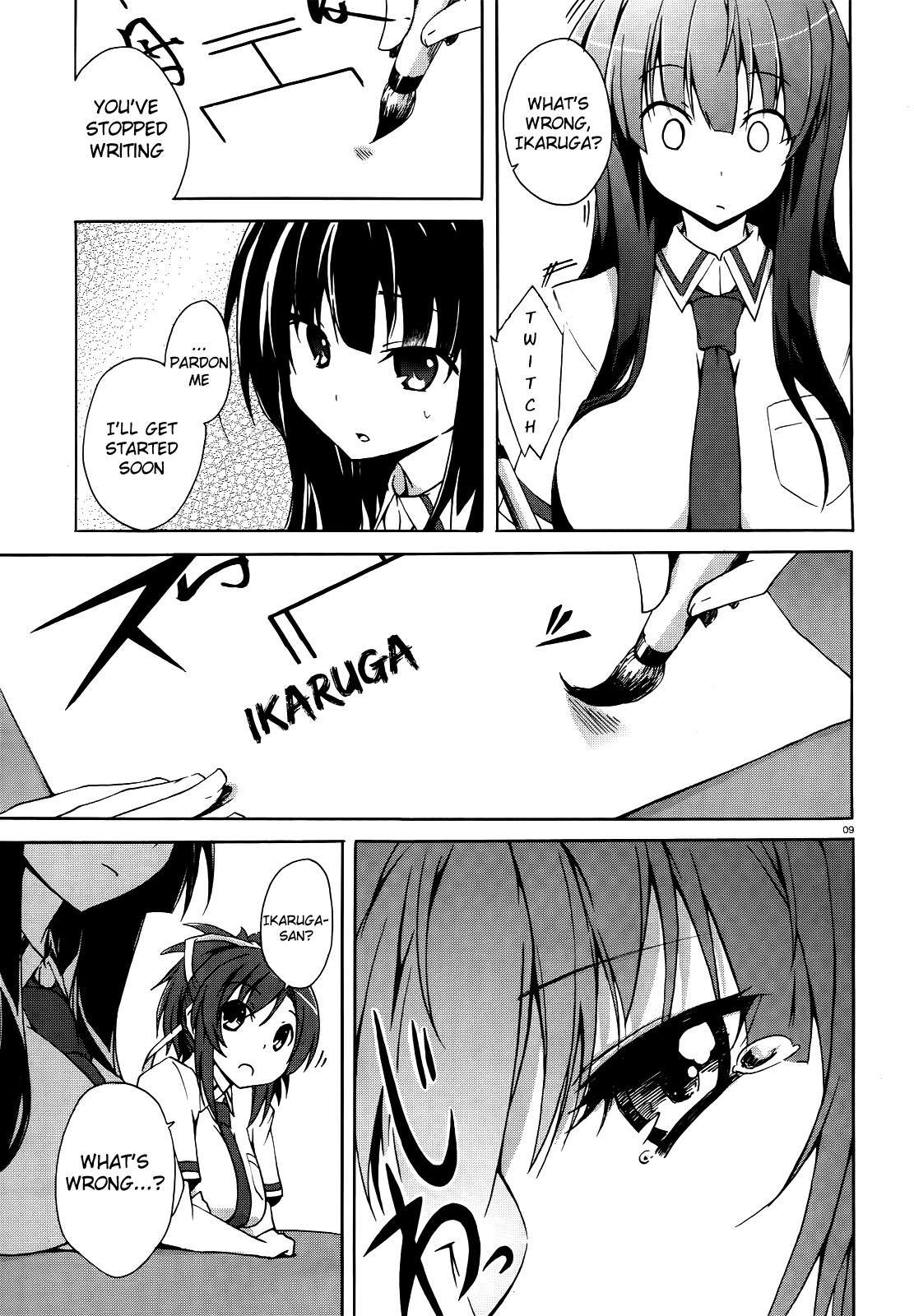 Senran Kagura - Shoujotachi no Shinei chapter 4 page 9