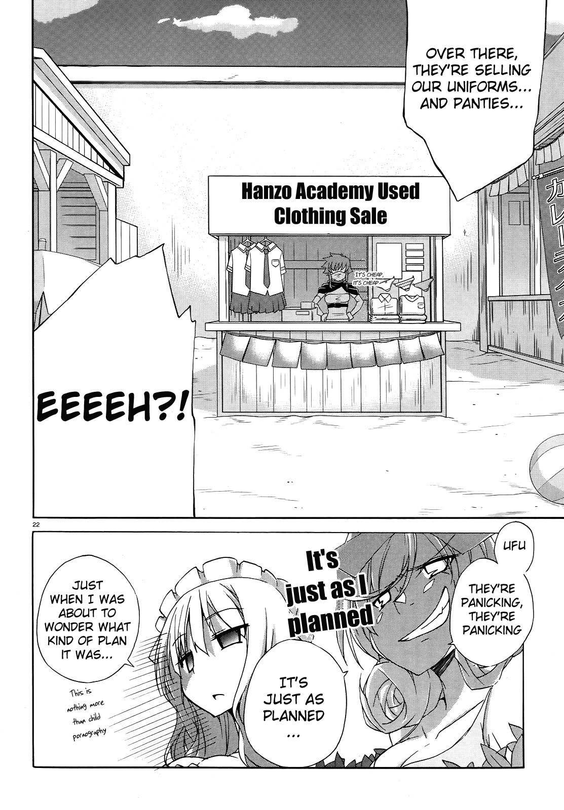 Senran Kagura - Shoujotachi no Shinei chapter 5 page 21