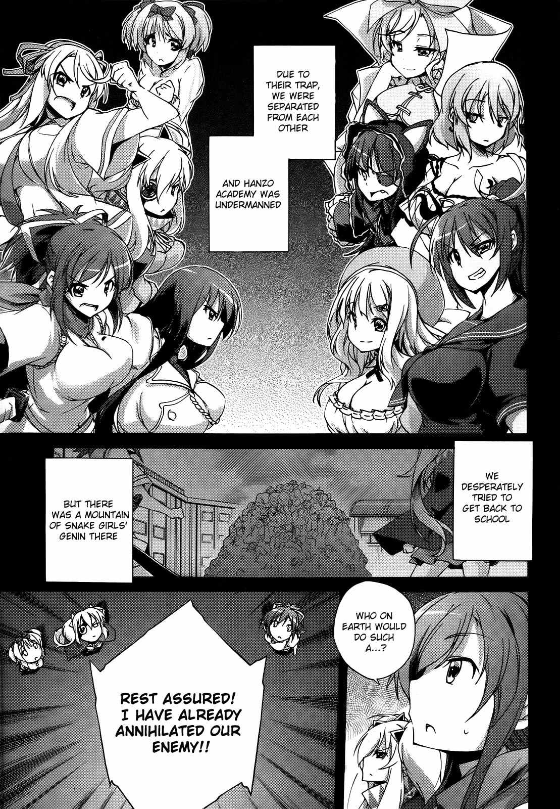 Senran Kagura - Shoujotachi no Shinei chapter 5 page 8