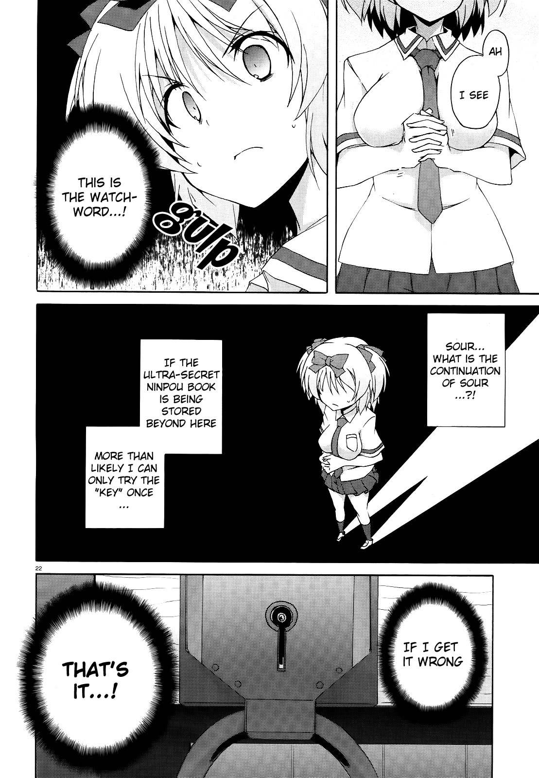 Senran Kagura - Shoujotachi no Shinei chapter 7 page 21