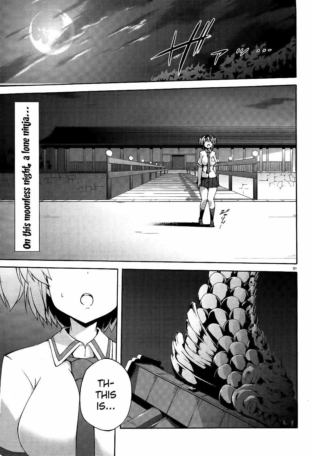 Senran Kagura - Shoujotachi no Shinei chapter 8 page 1