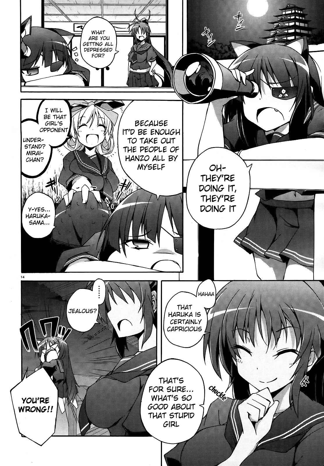 Senran Kagura - Shoujotachi no Shinei chapter 8 page 13