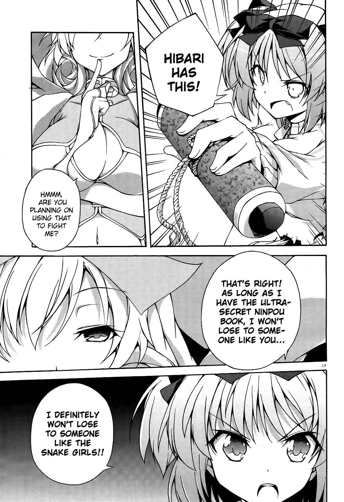 Senran Kagura - Shoujotachi no Shinei chapter 8 page 16