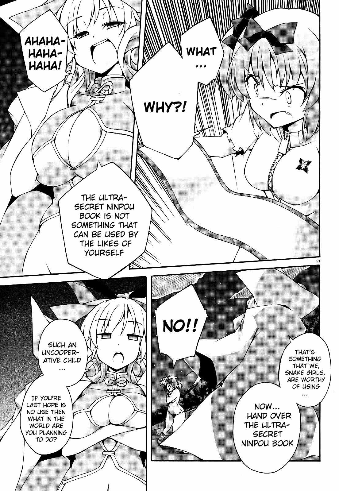 Senran Kagura - Shoujotachi no Shinei chapter 8 page 20