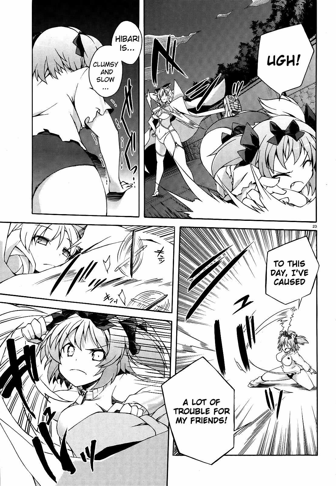 Senran Kagura - Shoujotachi no Shinei chapter 8 page 22