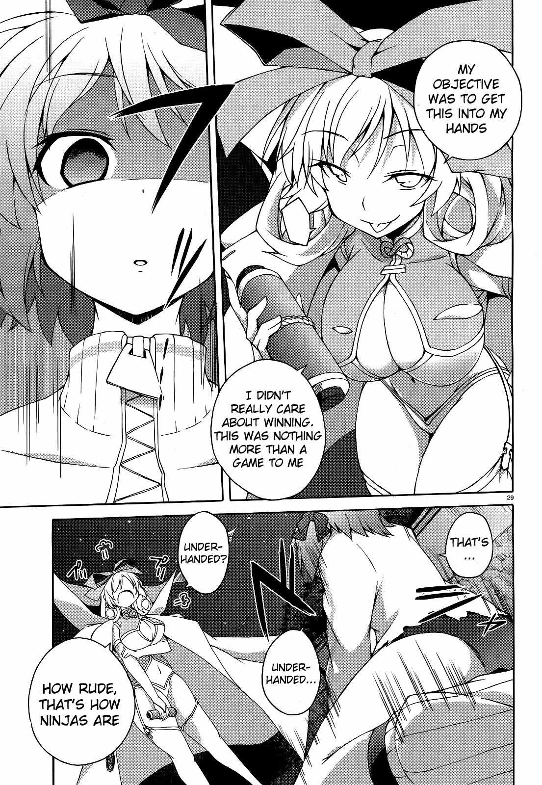Senran Kagura - Shoujotachi no Shinei chapter 8 page 28
