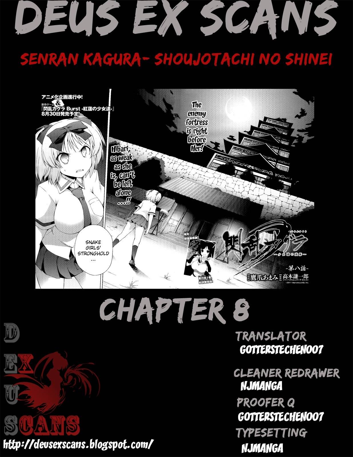 Senran Kagura - Shoujotachi no Shinei chapter 8 page 32