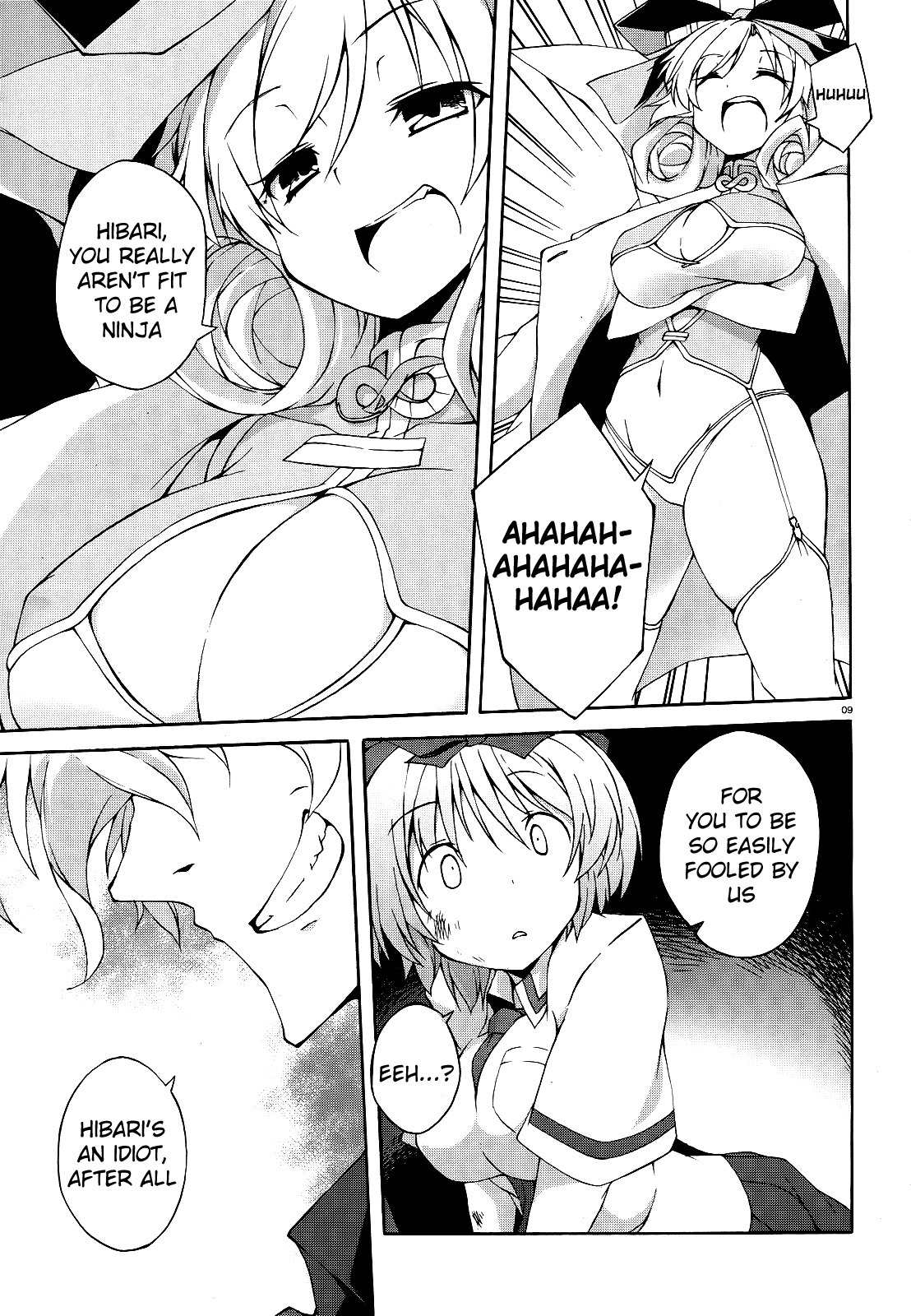 Senran Kagura - Shoujotachi no Shinei chapter 8 page 8